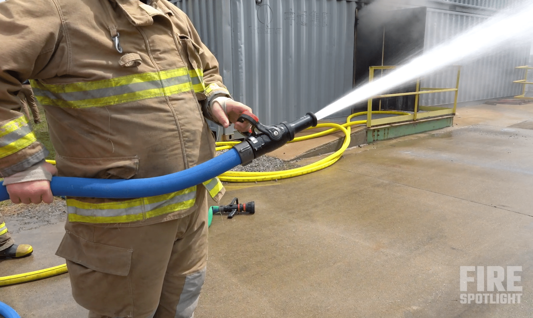 Snap-tite Hose Inc. Firefighter Training Video on Fire Hose Management with  N-Dura