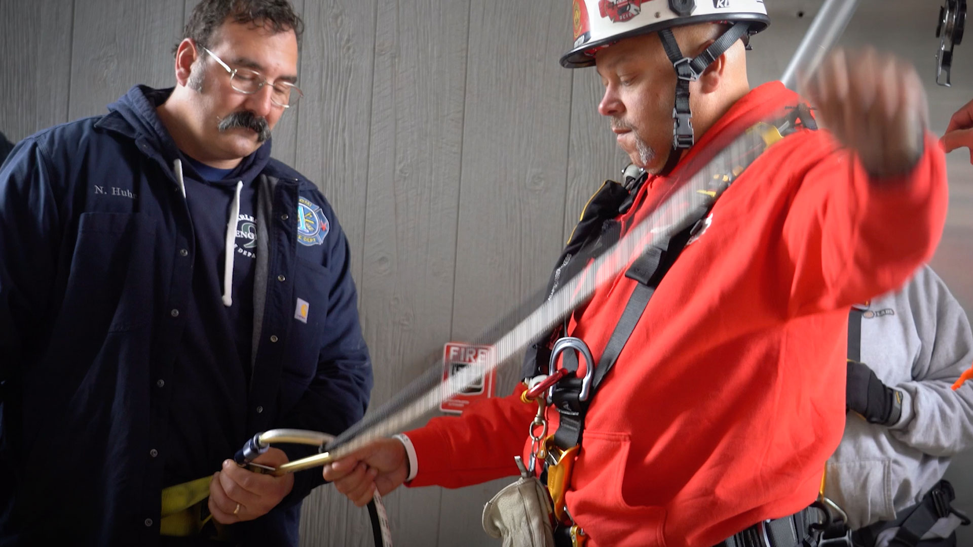 Featured image for “Elevator Rope Rescue (Part 3 of 6) | Rope Rescue Knots | Firefighter Elevator Rescue Training”