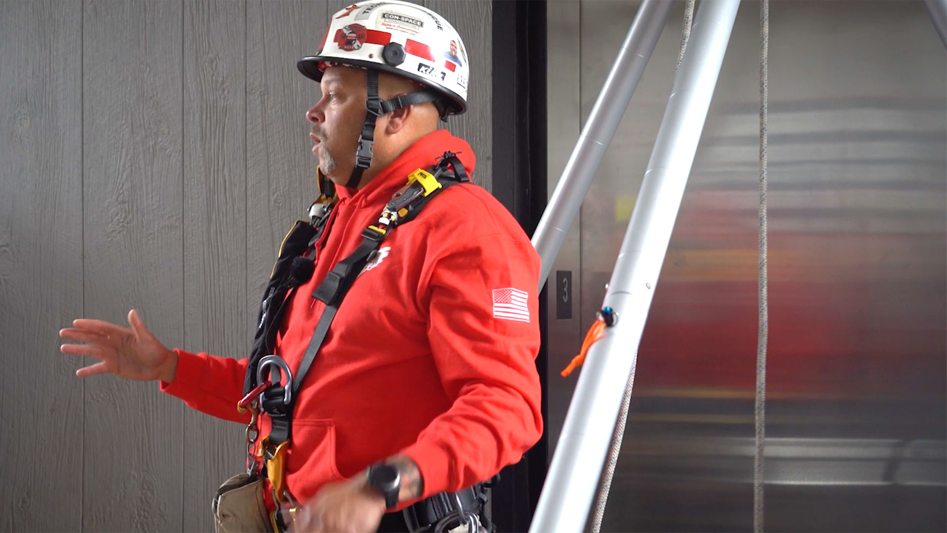 Featured image for “Elevator Rope Rescue (Part 1 of 6) | Trapped in Elevator | Firefighter Elevator Rescue Training”