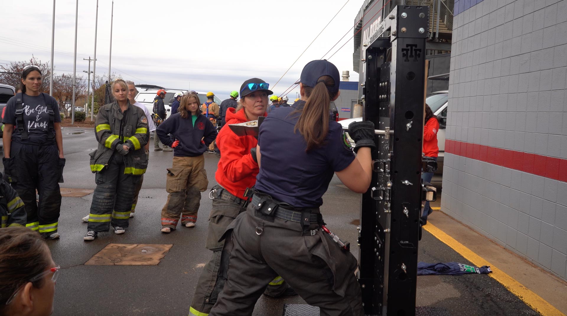 Featured image for “Tool Training (Part 2 of 4) | Forcible Entry Demo | Firefighter Spouse Training”